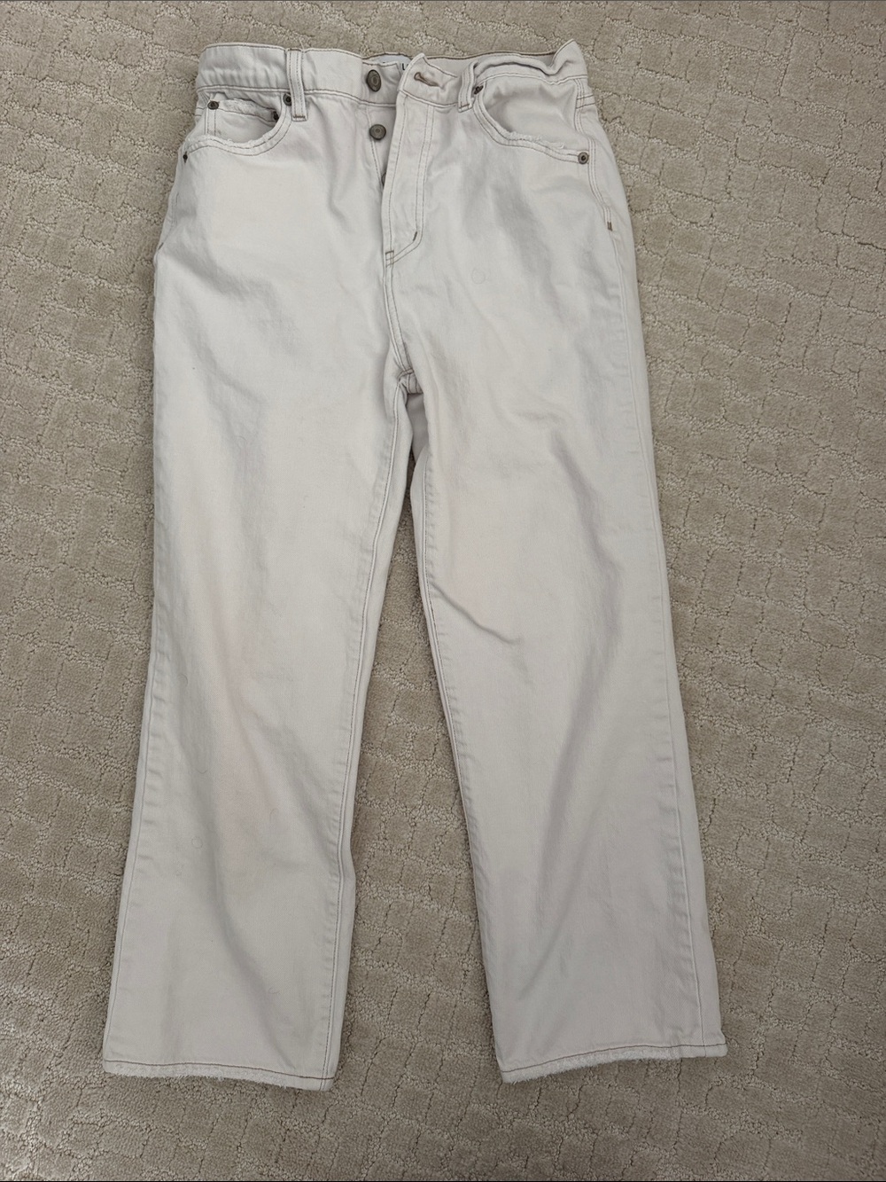 pistola women’s Straight Jeans in white